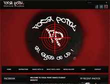 Tablet Screenshot of focalpointdancestudios.com